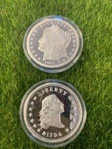 Lot of 2 Replica Liberty Coins