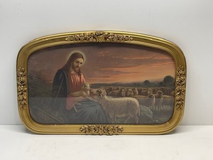 Vintage The Good Shepherd Framed Picture