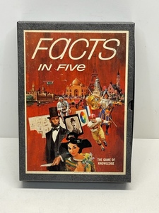 Vintage Facts in Five Bookshelf Game