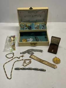 Jewelry Box and Assorted Jewelry