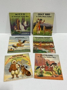 Set of 6 Vintage Platt & Monk Co. Books for Children