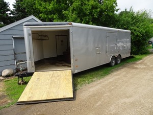 2012 American Hauler Model Falcon XC SnowmobileCargo Trailer