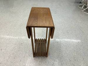Small Side Table with Fold Down Sides