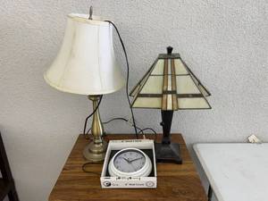 Lamps & New Clock