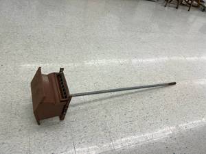 Metal Birdfeeder on Pole