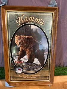Hamms Beer Brown Bear Mirror