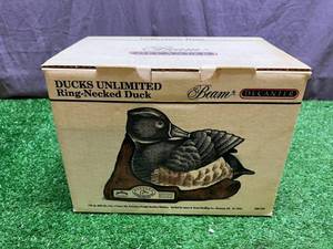 Ducks Unlimited Ring-Necked Duck Jim Beam Decanter