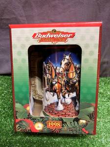 1998 Budweiser Holiday Stein