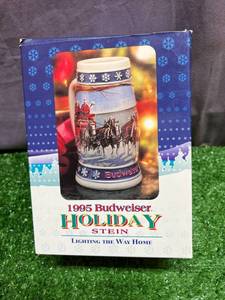1995 Budweiser Holiday Stein
