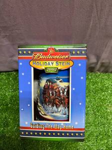 2002 Budweiser Holiday Stein