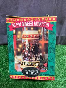 1994 Budweiser Holiday Stein