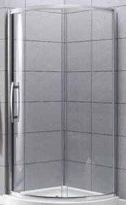 Glacier Bay Maia 32 in. x 72.80 in. Semi-Frameless Sliding Shower Door in Chrome. GBSH210.