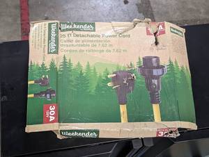Weekender 25ft RV Power Cord