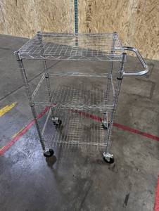 Three Tier Metal Cart