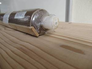 Cut-to-Size Bermuda Cordless Light Filtering Fade resistant Roller Shades 35.5 in. W x 72 in. L