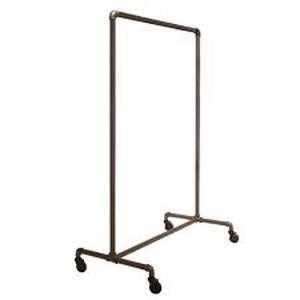 Econoco Gray Steel Clothes Rack 51 in. W x 64 in. H