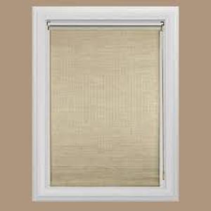 Cut-to-Size Panama Cordless Light Filtering Fade resistant Roller Shades 36.5 in. W x 72 in. L