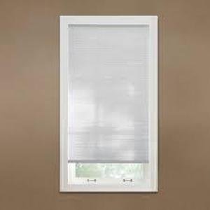 Home Decorators Collection Snow Drift Cordless Light Filtering Cellular Shade - 26.75 in. W x 72 in. L