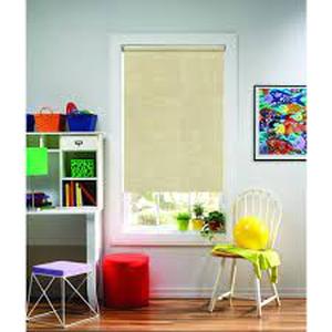 Cut-to-Size Panama Cordless Light Filtering Fade resistant Roller Shades 36.5 in. W x 72 in. L