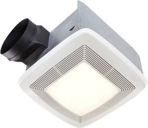 lot 32 image: Broan Model QTXE080FLT 80 CFM 36 Watt Ultra Silent BathLight