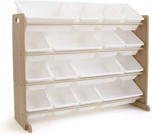 lot 45 image: Humble Crew Extra-Large Toy Organizer, NaturalWhite