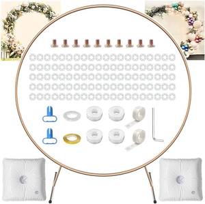 lot 39 image: Fikowo Round Arch Backdrop Stand Kit