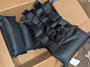 lot 118 image: 20 Pound Adjustable Ankle Weights