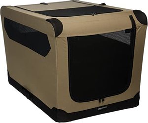 lot 82 image: Amazon Basics Folding Soft Dog Crate, 30