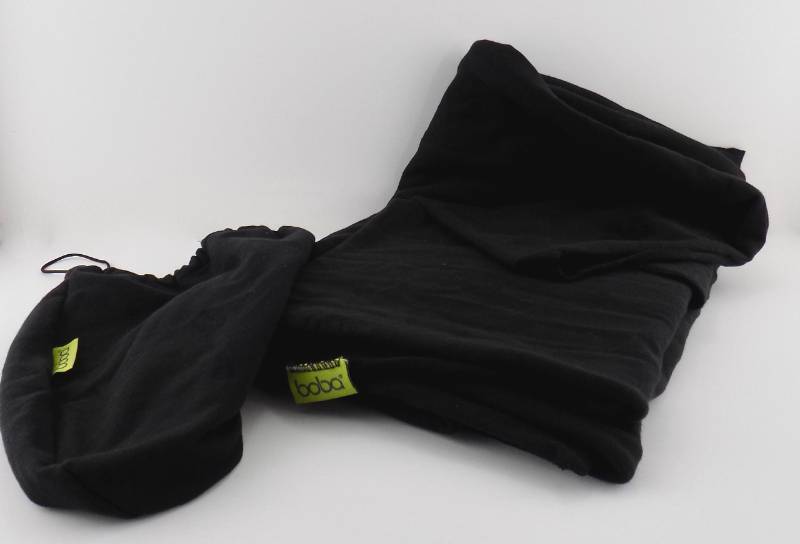 Black Boba Wrap Baby Carrier (excellent condition, lightly used)