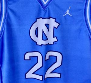 (never worn) Large - Jordan performance brand of excellence  - North Carolina #22 Basketball Jersey
