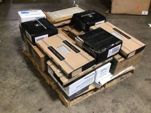 lot 6 image: Pallet with assorted Ceramic Flooring  and wall Tiles various models and sizes customer returns see pictures