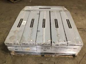 lot 21 image: Pallet with 16 cases Vintage Lace 8 in. x 36 in. Matte Porcelain Floor and Wall Tile (14 sq. ft.case) see pictures