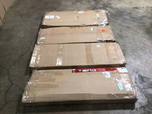 lot 26 image: Pallet with assorted Shelves various models and conditions customer returns review pictures