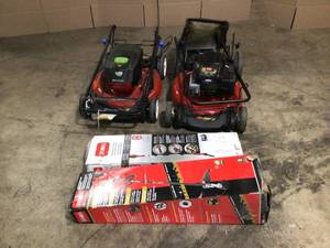 lot 31 image: Lot of assorted Toro Law Tools customer returns varius models and conditions see pictures