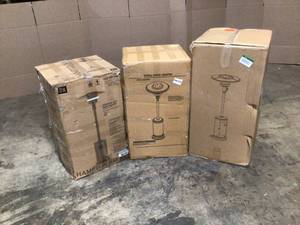 lot 33 image: Lot of 3 assorted Patio Heaters various models open box customer returns see pictures