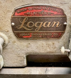 lot 102 image: Logan Screw Cutting and Turret Lathe