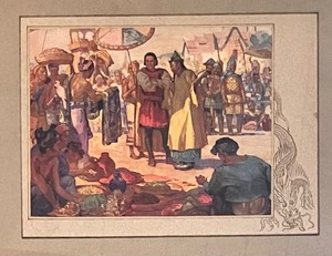 lot 129 image: Vintage Impressionistic Art