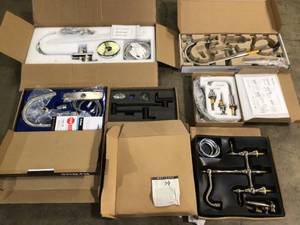Mix Lot of Assorted Faucets - Kitchen & Bath- Open Boxes - Review all pictures