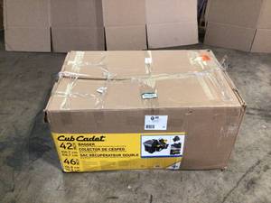 Cub Cadet Original Equipment 42 in. and 46 in. Double Bagger for XT1 and XT2 Series Riding Lawn Mowers (2015 and After)- Open Box - Review all pictures