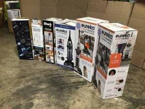 Mix lot of Shark and Eureka Home Vacuums - Customer Returns - Review all pictures