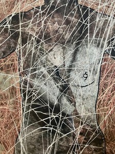 lot 64 image: Under Brush Framed Art by Betsy Dollar