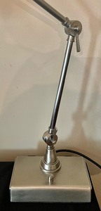 lot 106 image: Pottery Barn Adjustable Desk Lamp