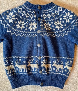 lot 133 image: Authentic Childrens Norwegian Sweater