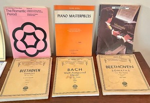lot 220 image: Variety of Music Books