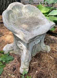 lot 227 image: Glamorous Cement Garden Seat