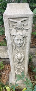 lot 228 image: Cement Garden Pedestal