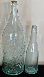 lot 40 image: Vintage Hamms Beer Bottle and Vintage Grafs Bottle