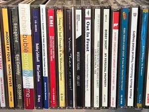 lot 46 image: Variety of CDs and Holder