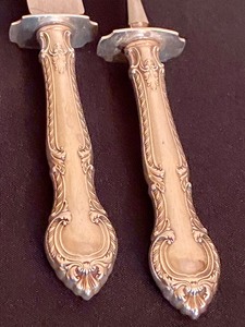 lot 26 image: Gorham Sterling Two Piece Carving Set