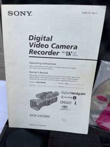 lot 146 image: Sony Digital Video  Camera  Recorder